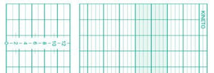 CTG-P., Kranzbühler FetaCare 150 Blatt (150 mm x 100 mm) – Diagramm Halbach
