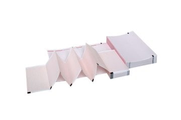 CTG-Papier zu Corometrics 4305/171 BA0/BI0, 160 Blatt, 1 Faltlagen (152 x 90 mm) – Diagramm Halbach