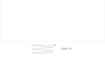 CTG-Papier für Baby Dopplex 3000 150 Blatt (151 mm x 150 mm) – Diagramm Halbach