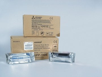 Original Mitsubishi-Videoprinter-Papier – Diagramm Halbach