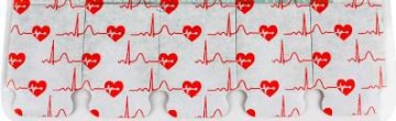 Tab-Elektrode mit Clear Gel für Ruhe-EKG (22 x 34 mm) (100 Stück) – Diagramm Halbach