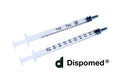 Einmalspritze TBC Ohne Kanüle Mit Spardorn (1 ml) – Dispomed