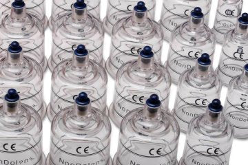 NonDolens Schröpfglas-Set 19 Schröpfgläser aus Kunststoff mit Ventil, Handpumpe und Ver… – Doc Save