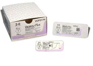 Ethicon VICRYL Plus violett geflochten Nahtmaterial – Ethicon