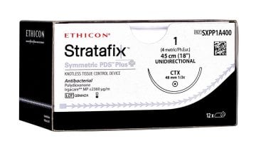 Ethicon STRATAFIX™ Symmetric PDS™ Plus unidirektional selbstsicherndes Nahtmaterial – Ethicon