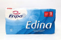 Toilettenpapier Edina 3-lagig 250 Abrisse (8 Rolle(n)) – Fripa Papierfabrik Albert Friedrich