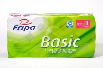 Fripa Toilettenpapierrollen Basic – Fripa Papierfabrik Albert Friedrich