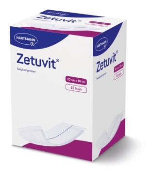 Hartmann sterile Kompresse Zetuvit® – Paul Hartmann
