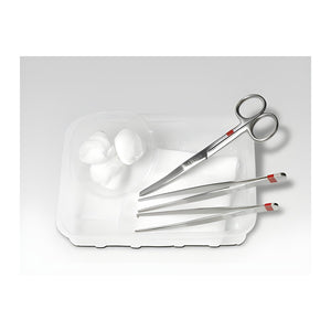 15 Verbandwechsel-Set: Schutzunterlage, Kunststoffschale, Kunststoffbecher, 3xTupfer, 2… – Fuhrmann