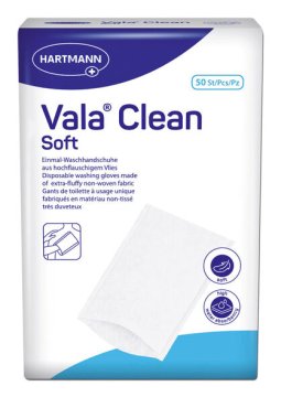 Valaclean Waschhandschuh soft (50 Stück) – Paul Hartmann