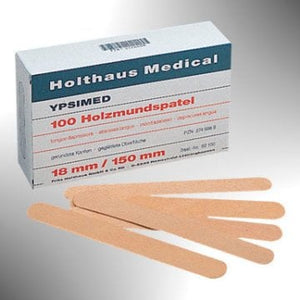 YPSIMED Holzmundspatel unsteril (100 Stück) – Holthaus Medical