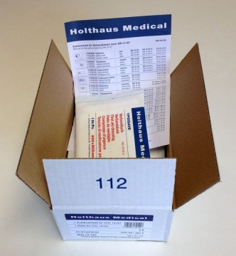 Austauschset nach DIN 13157/13169 – Holthaus Medical