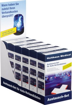 Füllung für KFZ-Verbandkasten DIN 13164, 29-teilig – Holthaus Medical
