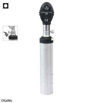 Ophthalmoskop Eurolight E10, 2,5 V VL Griff C Tasche – Kawe