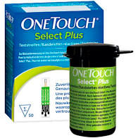 OneTouch Select Plus Teststreifen, 50 Stück – LifeScan