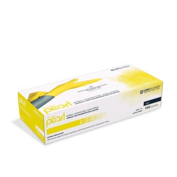 Unigloves Pearl ColorLine puderfreie Nitril-Handschuhe – Unigloves Arzt- & Klinikbedarf
