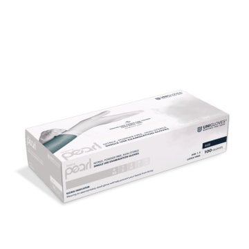 Unigloves Pearl ColorLine puderfreie Nitril-Handschuhe – Unigloves Arzt- & Klinikbedarf