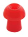 Ohrstöpsel zu easyTymp, touchTymp Ero-san rot (10 mm) (25 Stück) – Diatec Diagnostics