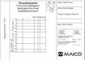Tonaudiogrammblock ST 20, 5 Block á 50 Blatt – Diatec Diagnostics