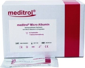 Meditrol Micro Albumin Urinteststreifen (20 Stück) – Medichem