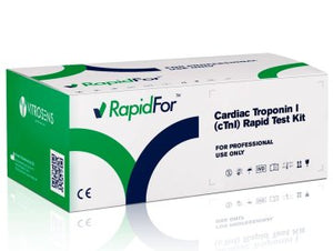 Vitrosens RapidFor Kardiales Troponin 1 (cTnl) Testkassetten (25 Stück) – Medichem