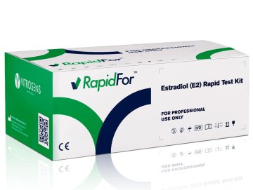 Vitrosens RapidFor Estradiol E2 POCT Testkassetten (25 Stück) – Medichem