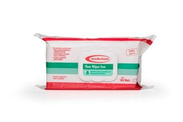 medichem Flow Wipes free alkoholfrei 20 x 22 cm (100 Stück) – Medichem