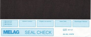 MELAG Seal Check Teststreifen, zur Routineprüfung der Siegelnahtfestigkeit von Klarsich… – MELAG Medizintechnik