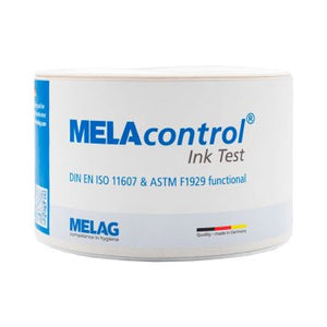 MELAink Tintentest, Prüfmittel zur Kontrolle der Siegelnaht (30 Beutel) – MELAG Medizintechnik