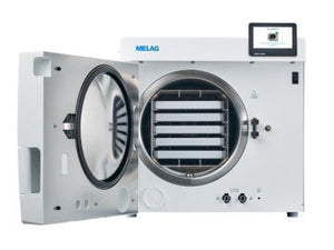 Paket Vacuclave Prime 323 (ME10323) Halterung A plus lang – MELAG Medizintechnik