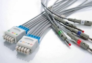 Mesa Komplettkabel für Ruhe- und Belastungs-EKG – MESA Medizintechnik