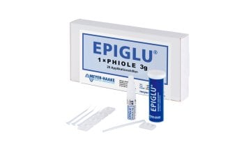 EPIGLU Gewebekleber 1 Tube mit 3 gr. für 20 Anwendungen – Meyer-Haake GmbH Medical Innovations