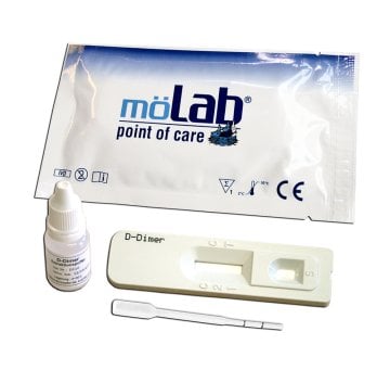 D-Dimer Schnelltest, Testkassetten (10 Stück) – möLab
