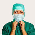 Surgine II, Maske, blau, Antifog hyperallergen (60 Stück) – Mölnlycke Health Care