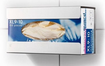 Mühlacker Handschuhspender Fix Edelstahl Wandhalterung – Metallwarenfabrik Mühlacker Alfred Marx