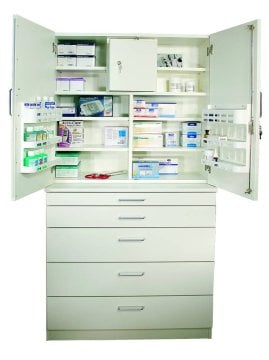 Medikamenten- und Verbandmittelschrank – A.N. Orgmed