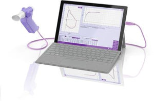 PC-Spirometer Easy on-PC bestehend aus: ndd Spiroson Handsensor, EasyWarePro PC-Softwar… – ndd Medizintechnik
