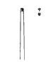 Semken chir. Pinzette ger. 1x2 Zähne 12,5 cm – nopa instruments Medizintechnik