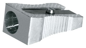 Spitzer bis 8,5mm Keilform Metall silber – obbo