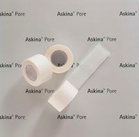 Askina Pore Vlies-Heftpflaster, weiß (2,5cm x 9,1m) (12 Stück) – B. Braun