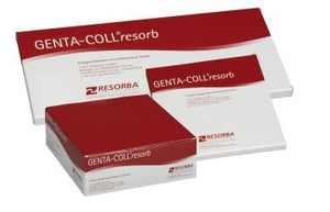 GENTA-COLL resorbierbar 2,5 x 2,5 cm (5 Stück) – Resorba Medical
