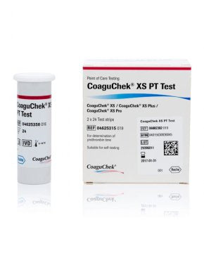 CoaguChek XS PT Test (2 x 24 Stück) – Roche
