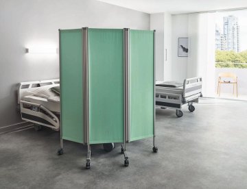 Ropimex Paravent RBP Butterfly Aluminium Design Profil Faltwand Drei Flügel – Ropimex R. Opel