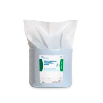 Descosept Pur Industrial Wipes Nachfüllpack mit je 400 Tüchern (2 Stück) – Dr. Schumacher