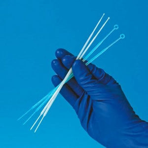 Impfschlinge mit Nadel, steril, blau (Ø 10µl Typ groß) (20 Stück) – Servoprax