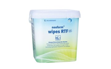 Neodisher wipes RTF Einweg-Vliestuchsspendersystem inkl. 115 Tücher – Chemische Fabrik Dr. Weigert