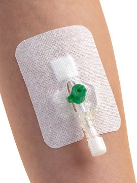 Steriblock Veno, Kanülenfixierpflaster (6 x 8cm) (50 Stück) – Trusetal Verbandstoffwerk