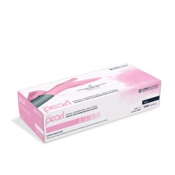Unigloves Pearl ColorLine puderfreie Nitril-Handschuhe – Unigloves Arzt- & Klinikbedarf