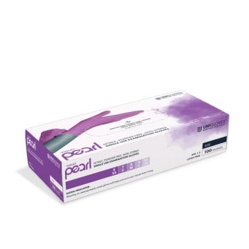 Unigloves Pearl ColorLine puderfreie Nitril-Handschuhe – Unigloves Arzt- & Klinikbedarf