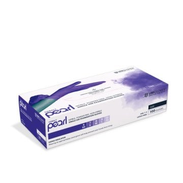 Unigloves Pearl ColorLine puderfreie Nitril-Handschuhe – Unigloves Arzt- & Klinikbedarf